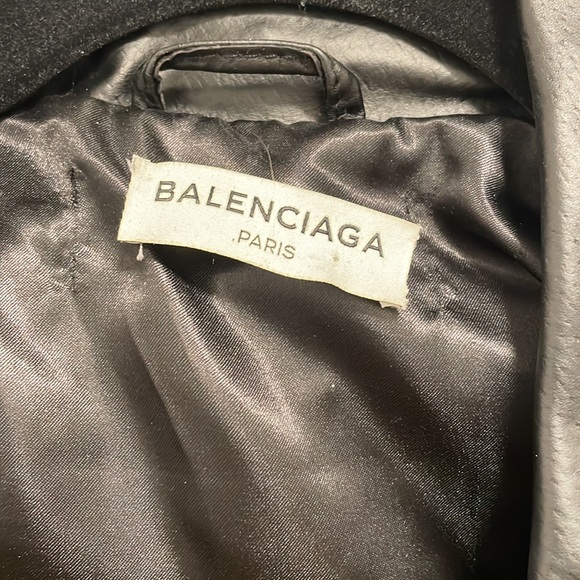Never worn leather Balenciaga jacket - Picture 2 of 4